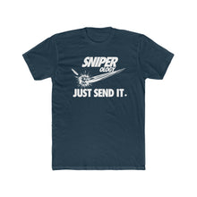 Load image into Gallery viewer, Just Send It - Men's Cotton Crew Tee - Sniperology
