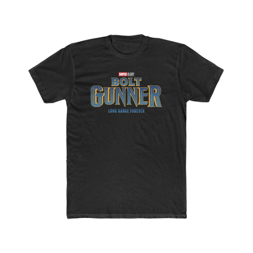 Bolt Gunner - Long Range Forever - Men's Cotton Crew Tee - Sniperology