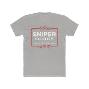 Make Accuracy Great Again - Men's Cotton Crew Tee - Sniperology