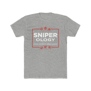 Make Accuracy Great Again - Men's Cotton Crew Tee - Sniperology