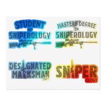 Load image into Gallery viewer, Student and the Master - Sniperology - Sticker Sheets - Sniperology