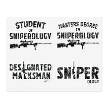 Load image into Gallery viewer, Student and the Master - Sniperology - Sticker Sheets - Sniperology